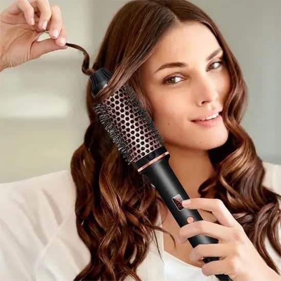 Brosse chauffante 