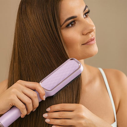 Brosse chauffante 