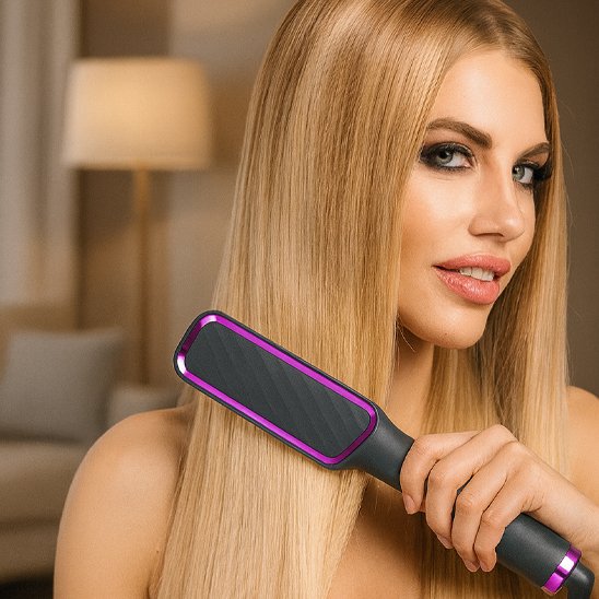Brosse chauffante 