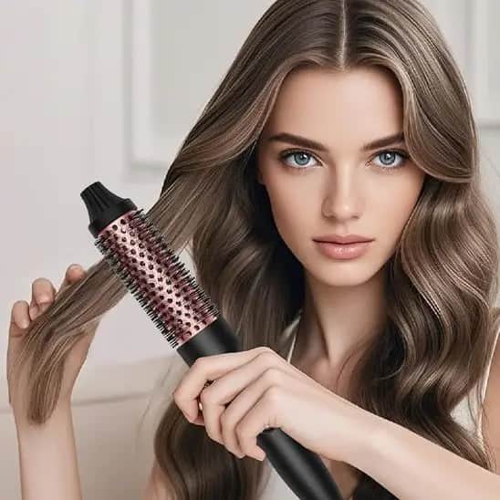 Brosse chauffante 
