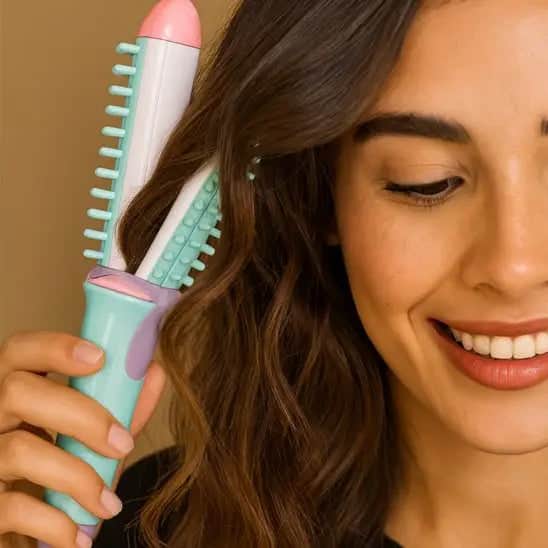 Brosse chauffante 