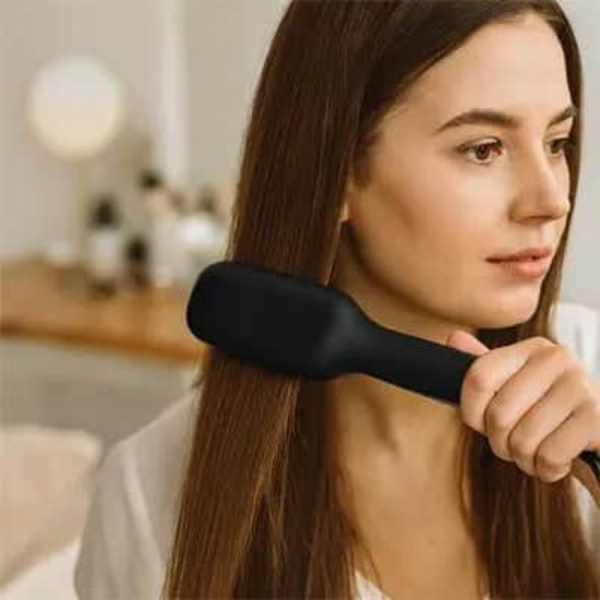 Brosse lissante chauffante